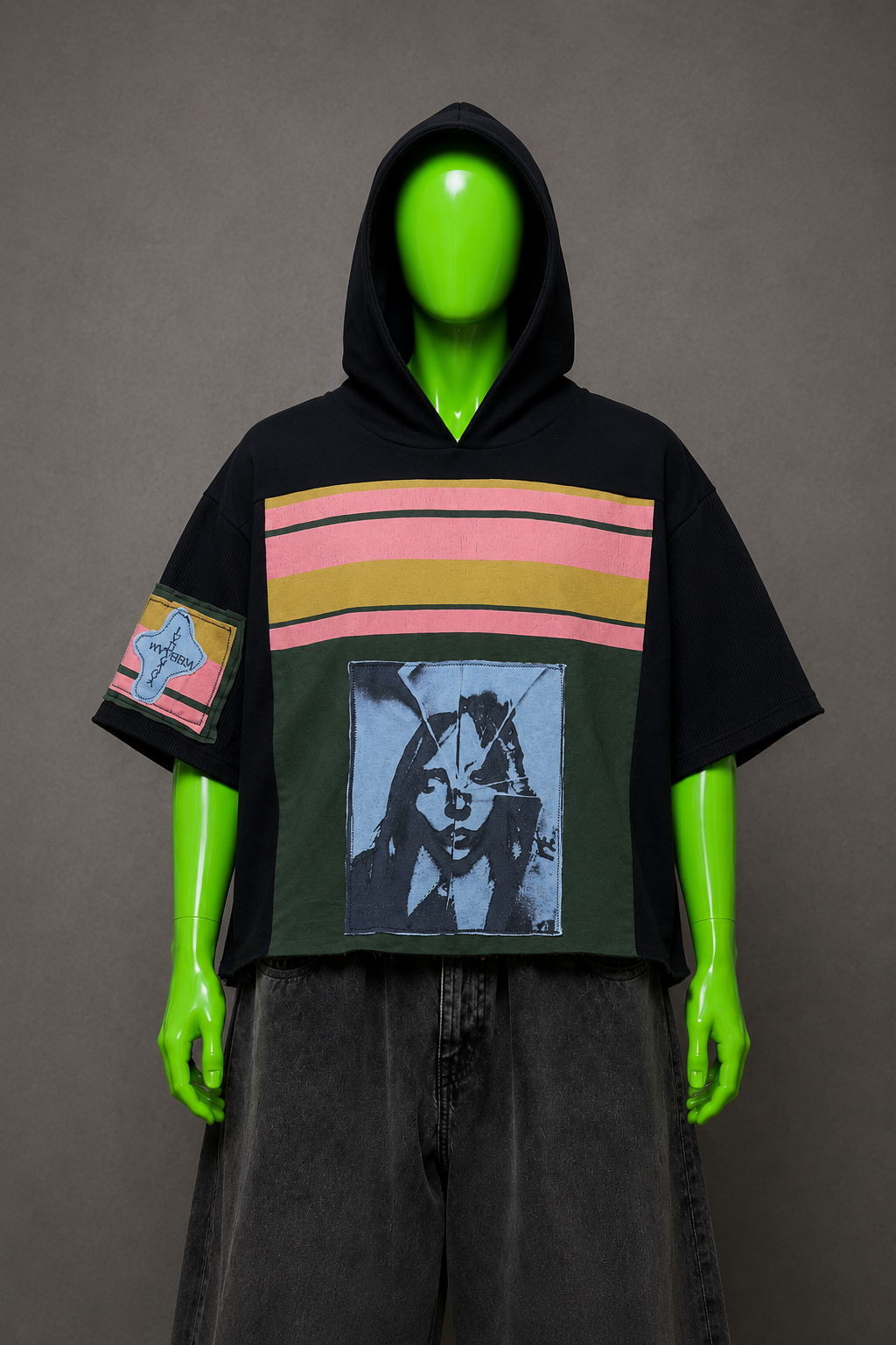Lady Gaga Oversized Hoodie – Alt Streetwear | Grunge Style | Reworked Unisex