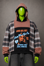 Lana Del Rey Patchwork Sweatshirt – Streetwear | Y2K Grunge | Unisex
