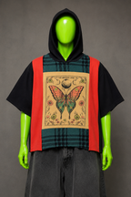 Celestial Spiritual Hoodie – Reworked Upcycled Streetwear | Y2K Aesthetic | 1of1