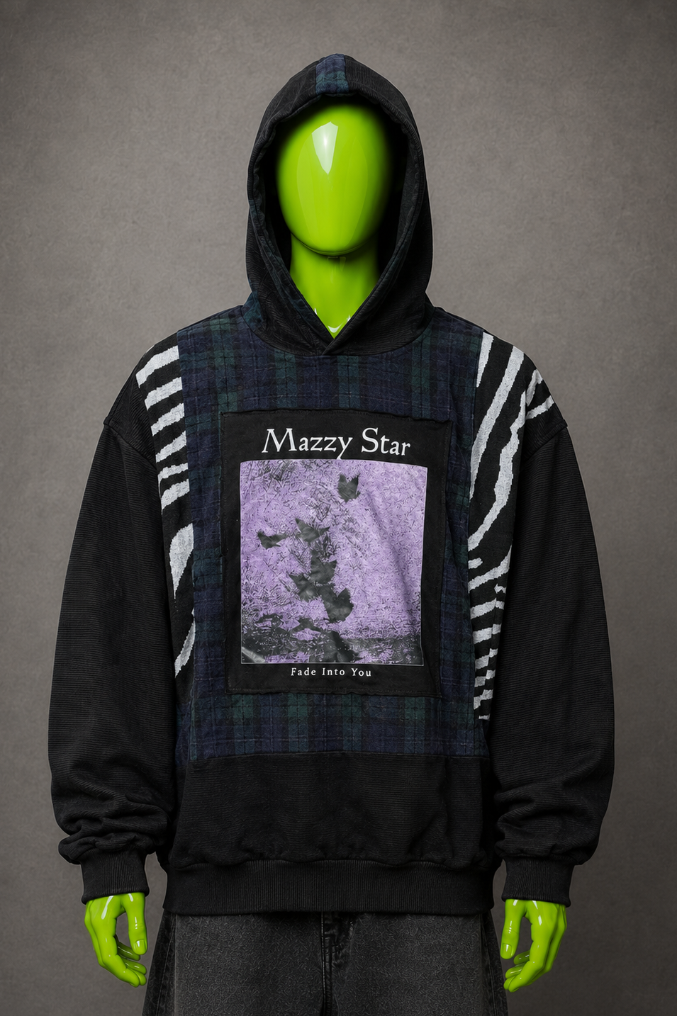 Mazzy Star Reworked Hoodie – Punk Streetwear | Darkwear | One of One