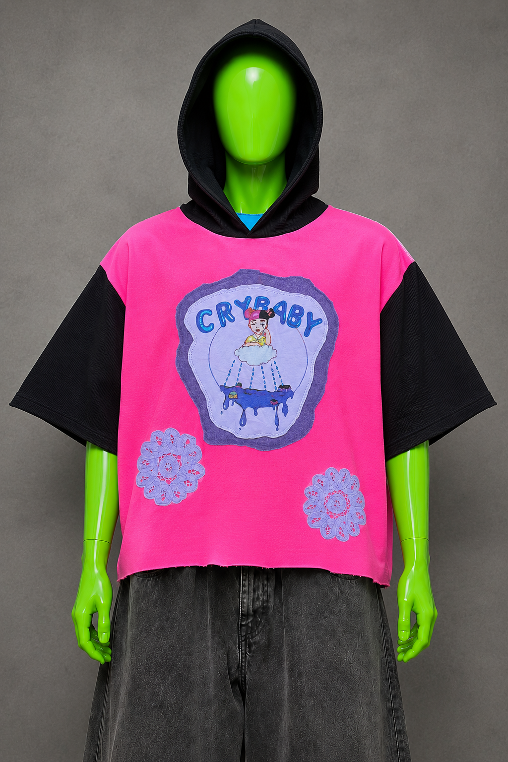 Melanie Martinez Crybaby Reworked Hoodie – Grunge Streetwear | Y2K Cottage Core