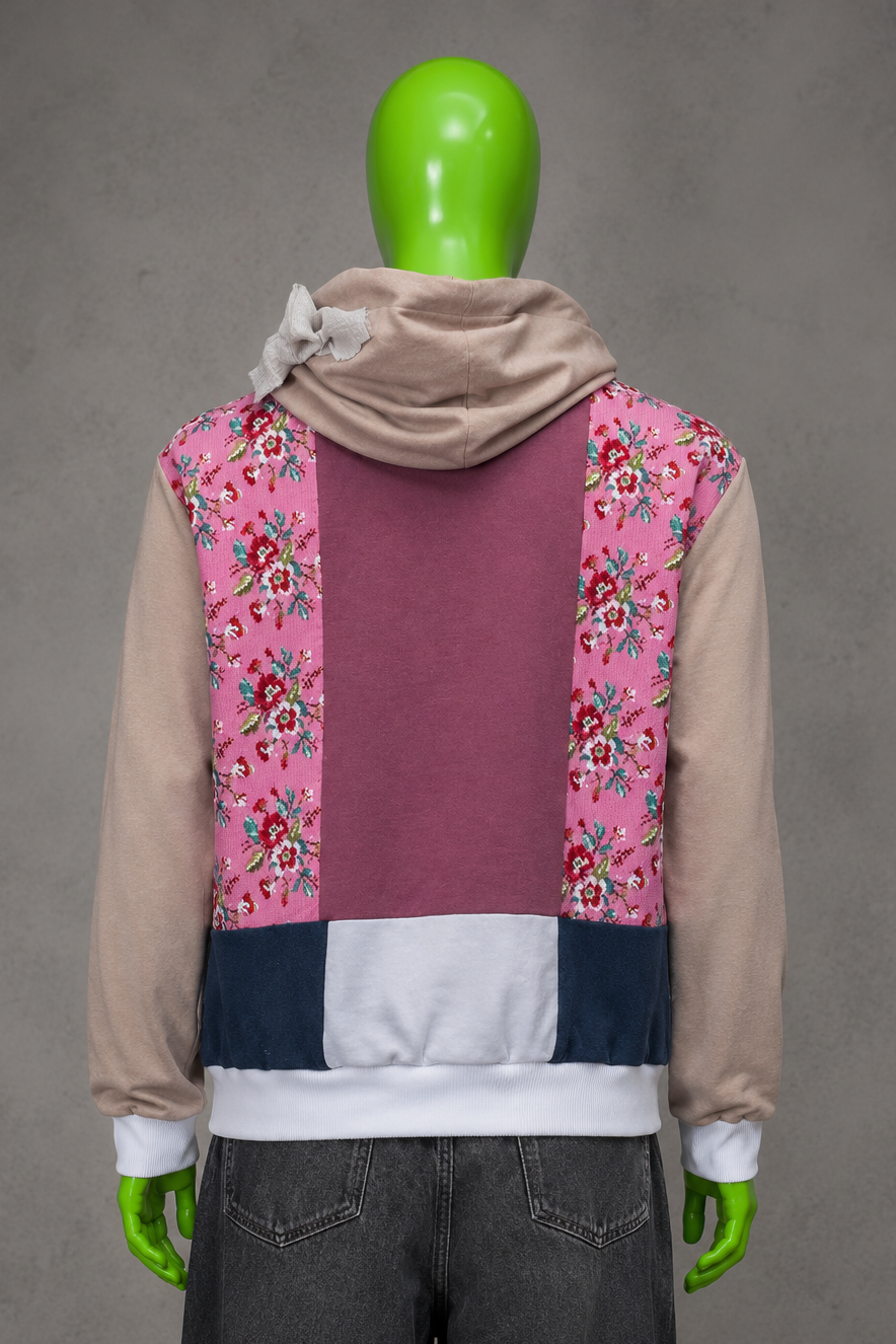Melanie Martinez Reworked Patchwork Hoodie – Streetwear | Indie Aesthetic