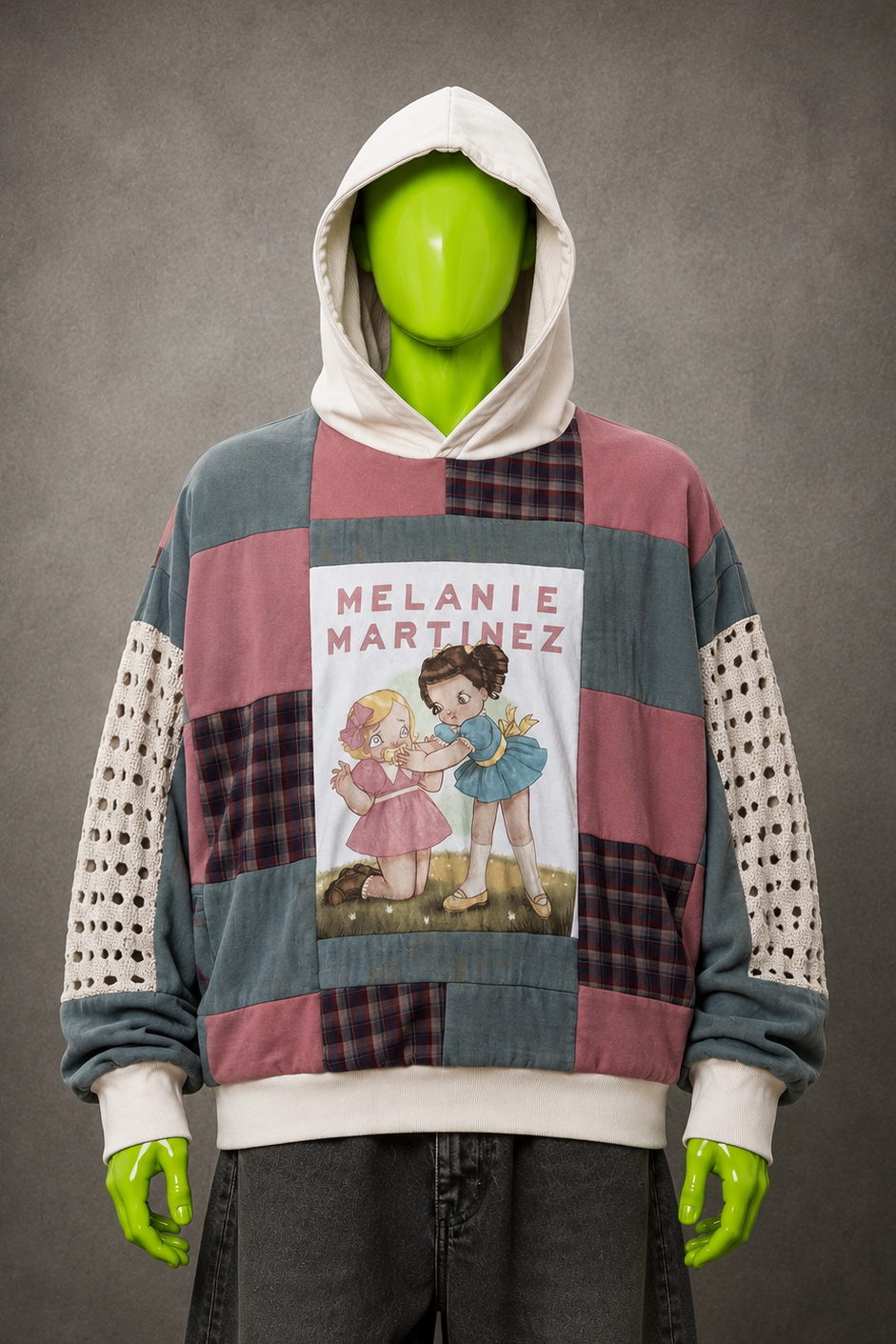 Melanie Martinez Pacify Her Distressed Hoodie – Y2K Vintage Streetwear