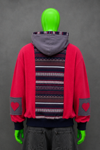 Melanie Martinez Reworked Patchwork Hoodie – 2000s Streetwear | Indie Style