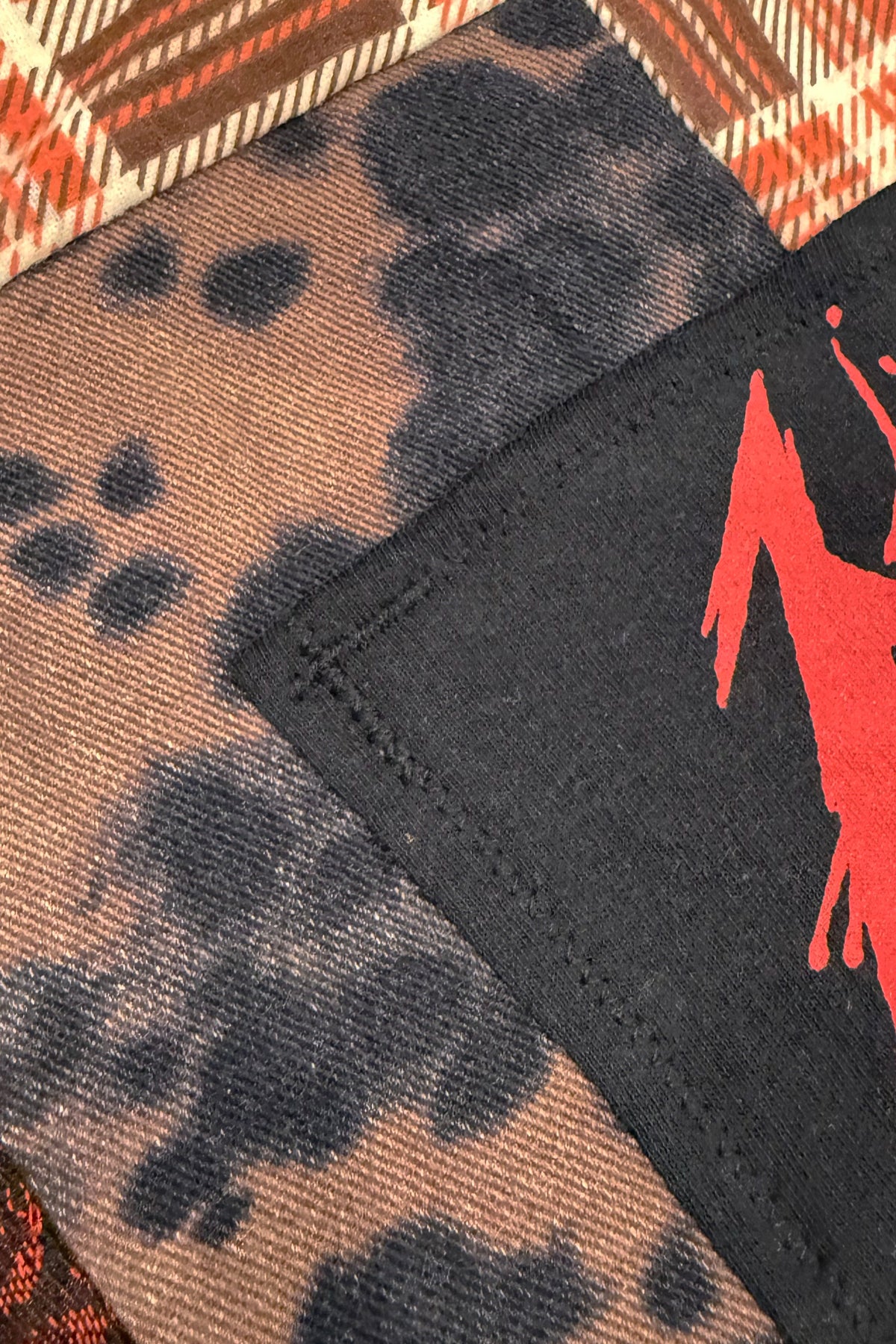 Metallica Patchwork Metal Grunge Handmade Custom Reworked Hoodie | XL | 1 of 1 Streetwear | Cut & Sew