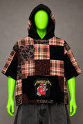 Metallica Patchwork Metal Grunge Handmade Custom Reworked Hoodie | XL | 1 of 1 Streetwear | Cut & Sew