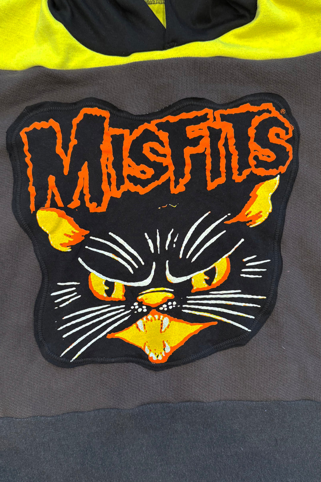 Misfits Lucky 13 Punk Streetwear Handmade Custom Reworked Hoodie | XL | 1 of 1 Streetwear | Cut & Sew