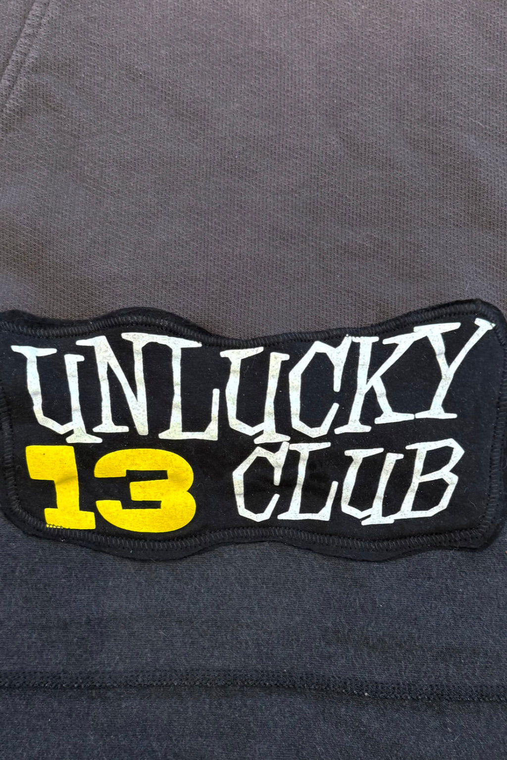 Misfits Lucky 13 Punk Streetwear Handmade Custom Reworked Hoodie | XL | 1 of 1 Streetwear | Cut & Sew