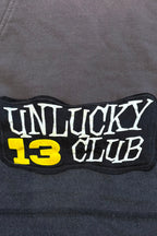 Misfits Lucky 13 Punk Streetwear Handmade Custom Reworked Hoodie | XL | 1 of 1 Streetwear | Cut & Sew