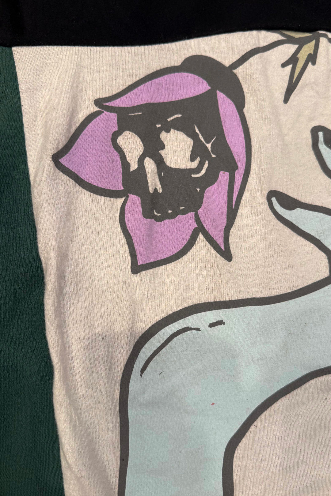 Nightmare Before Christmas Horror Handmade Custom Reworked Hoodie | XL | 1 of 1 Streetwear | Cut & Sew