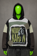 Noah Kahan Patchwork Hoodie – Distressed Indie Folk Streetwear | Y2K Alt Unisex