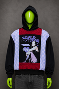 Olivia Rodrigo Distressed Hoodie – Y2K Reworked Streetwear | Alt Aesthetic