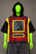 Olivia Rodrigo Vampire Pop Punk Handmade Custom Reworked Hoodie | XL | 1 of 1 Streetwear | Cut & Sew