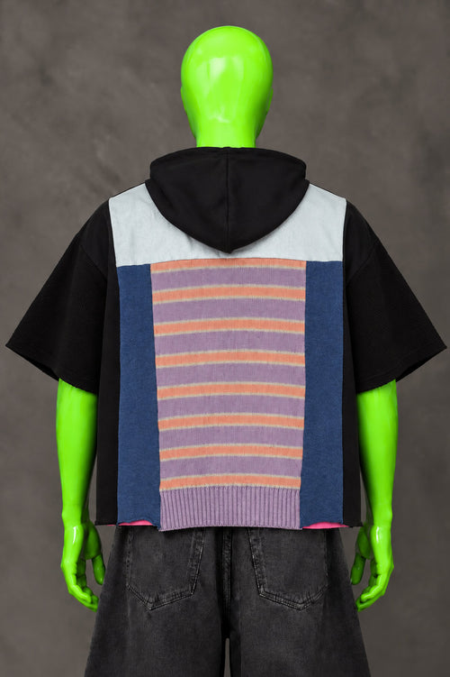 Powerpuff Girls Kidcore Nostalgia Handmade Custom Reworked Hoodie | XL | 1 of 1 Streetwear | Cut & Sew