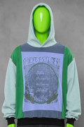 Phoebe Bridgers Oversized Patchwork Hoodie – Indie Grunge | Streetwear | Unisex