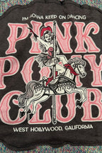 Pink Pony Club Pop Culture Handmade Custom Reworked Hoodie | XL | 1 of 1 Streetwear | Cut & Sew