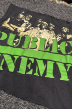 Public Enemy Hip Hop Streetwear Handmade Custom Reworked Hoodie | XL | 1 of 1 Streetwear | Cut & Sew