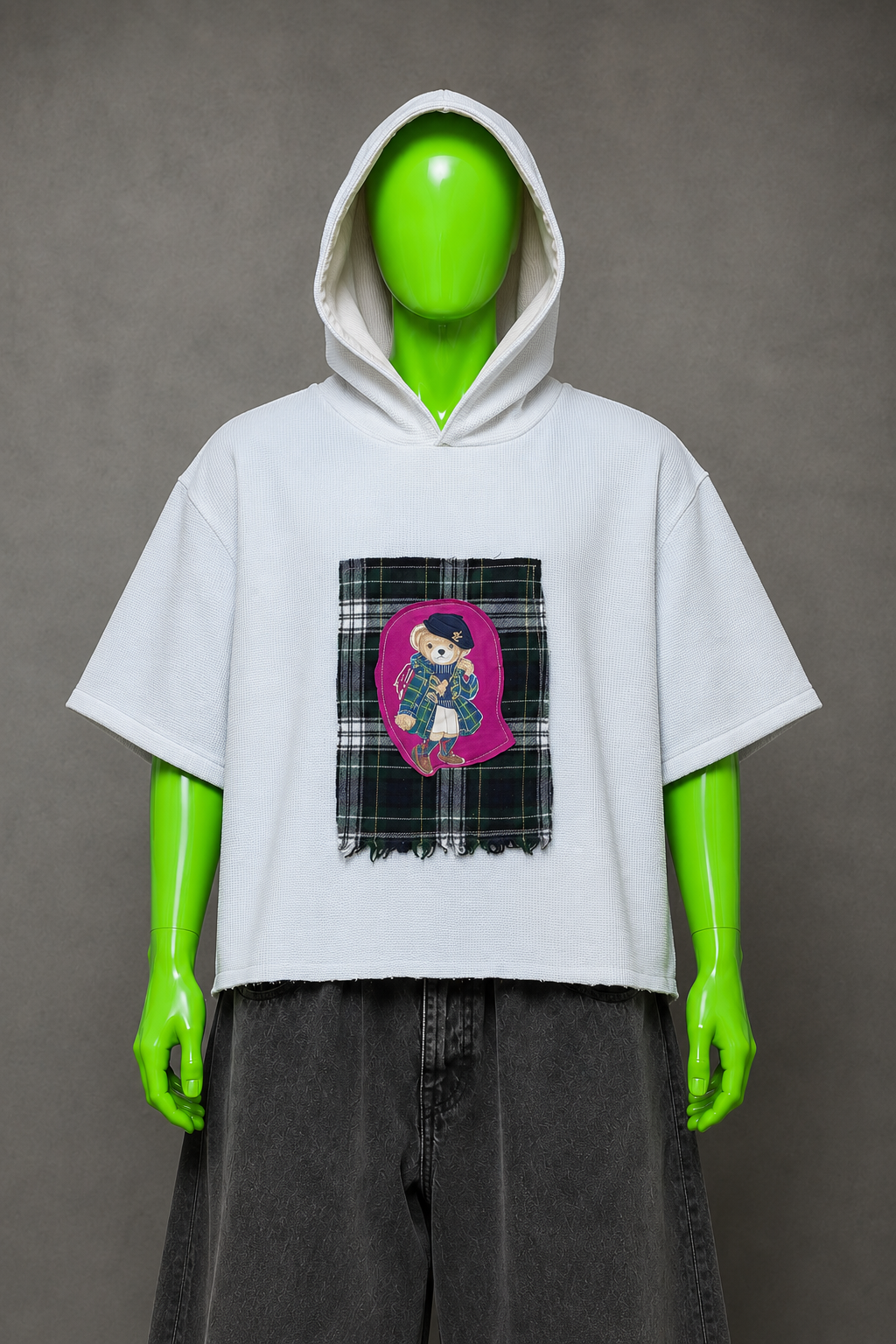 Teddy Bear Ralph Lauren Reworked Hoodie – Preppy Streetwear | Cute Style | 1of1