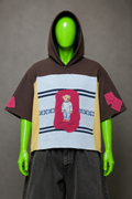 Teddy Bear Ralph Lauren Upcycled Hoodie – Preppy Streetwear | Cute Style | 1of1
