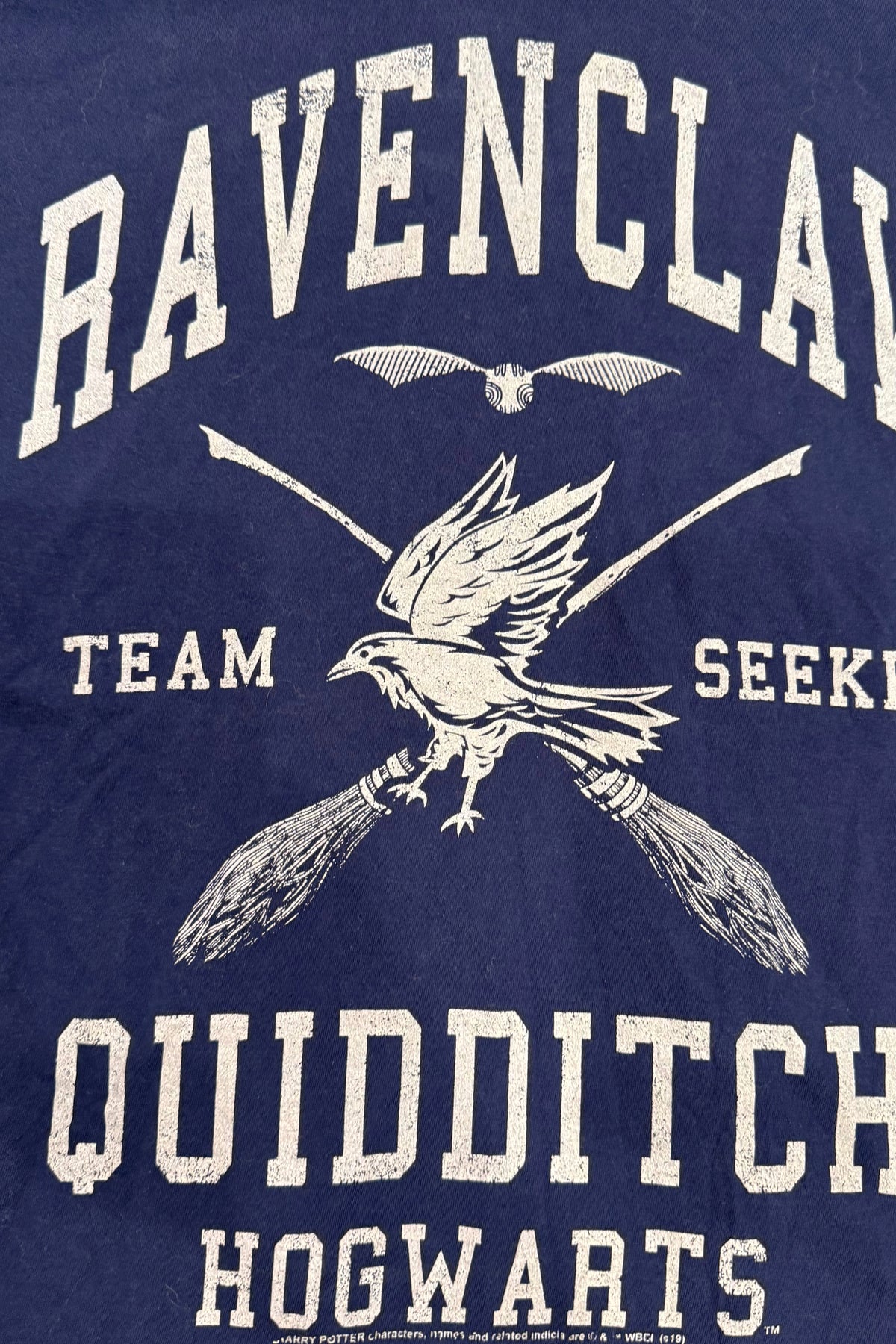 Ravenclaw Harry Potter Handmade Custom Reworked Hoodie | XL | 1 of 1 Streetwear | Cut & Sew