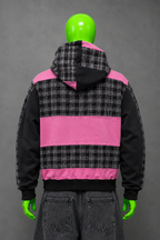 Sabrina Carpenter Patchwork Hoodie – 2000s Streetwear | Retro Y2K | Unisex