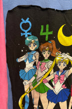 Sailor Moon Anime Streetwear Y2K Handmade Custom Reworked Hoodie | XL | 1 of 1 Streetwear | Cut & Sew