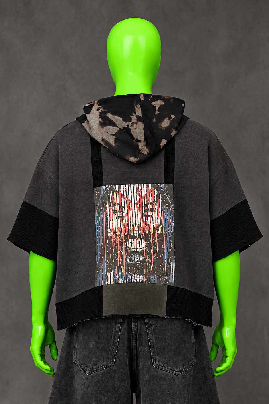 Sleep Token Distressed Metal Handmade Custom Reworked Hoodie | XL | 1 of 1 Streetwear | Cut & Sew