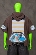 Snoop Dogg Hip Hop Appliqué Handmade Custom Reworked Hoodie | XL | 1 of 1 Streetwear | Cut & Sew