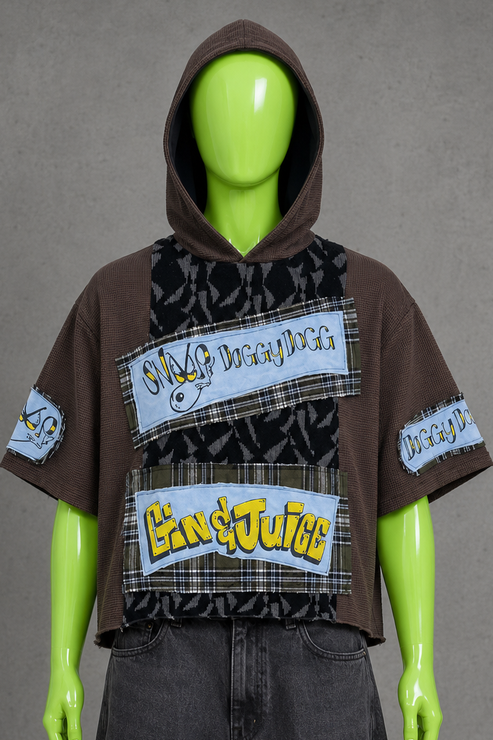 Snoop Dogg Reworked Hoodie – Distressed Hip Hop Streetwear | Y2K Grunge | Unisex