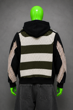 Spooky Snoopy Oversized Patchwork Hoodie – KidCore Streetwear | Y2K Aesthetic