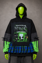 Stray Kids K-Pop Patchwork Hoodie – Dark Aesthetic | Streetwear | One of One
