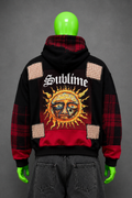 Sublime Patchwork Hoodie – 90s Grunge Streetwear | Vintage Inspired | Unisex