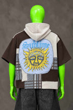 Sublime Y2K Nostalgia Handmade Custom Reworked Hoodie | XL | 1 of 1 Streetwear | Cut & Sew
