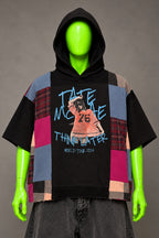 Tate McRae Distressed Handmade Custom Reworked Hoodie | XL | 1 of 1 Streetwear | Cut & Sew