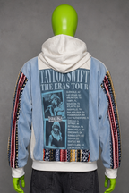 Taylor Swift Eras Tour Patchwork Hoodie – 2000s Streetwear | Retro Y2K | 1of1
