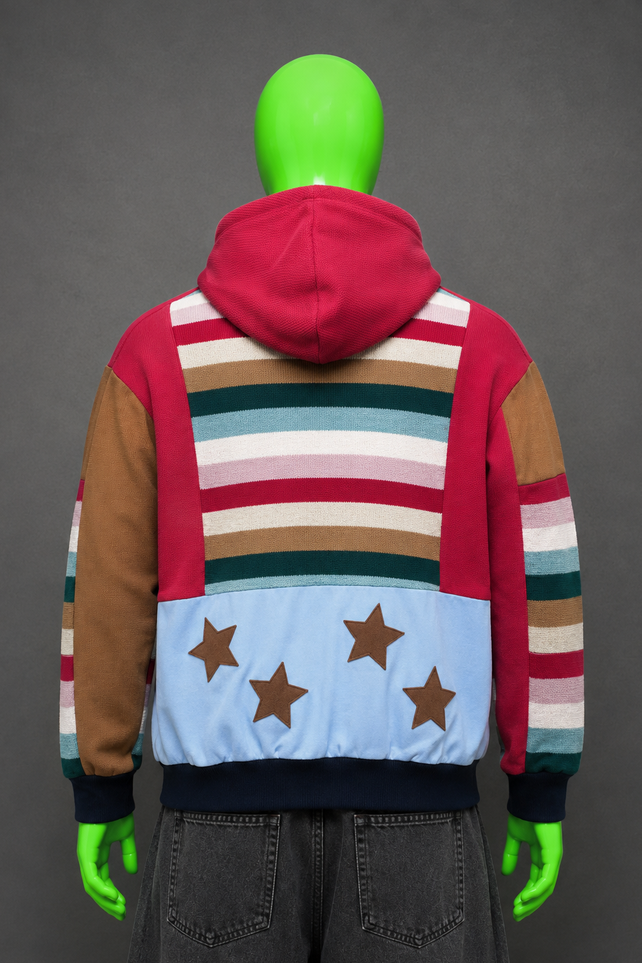 Taylor Swift Eras Tour Patchwork Hoodie – 2000s Streetwear | Retro Y2K | Unisex