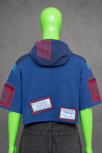 Taylor Swift Reworked Patchwork Hoodie – Grunge Aesthetic |  Unisex Streetwear