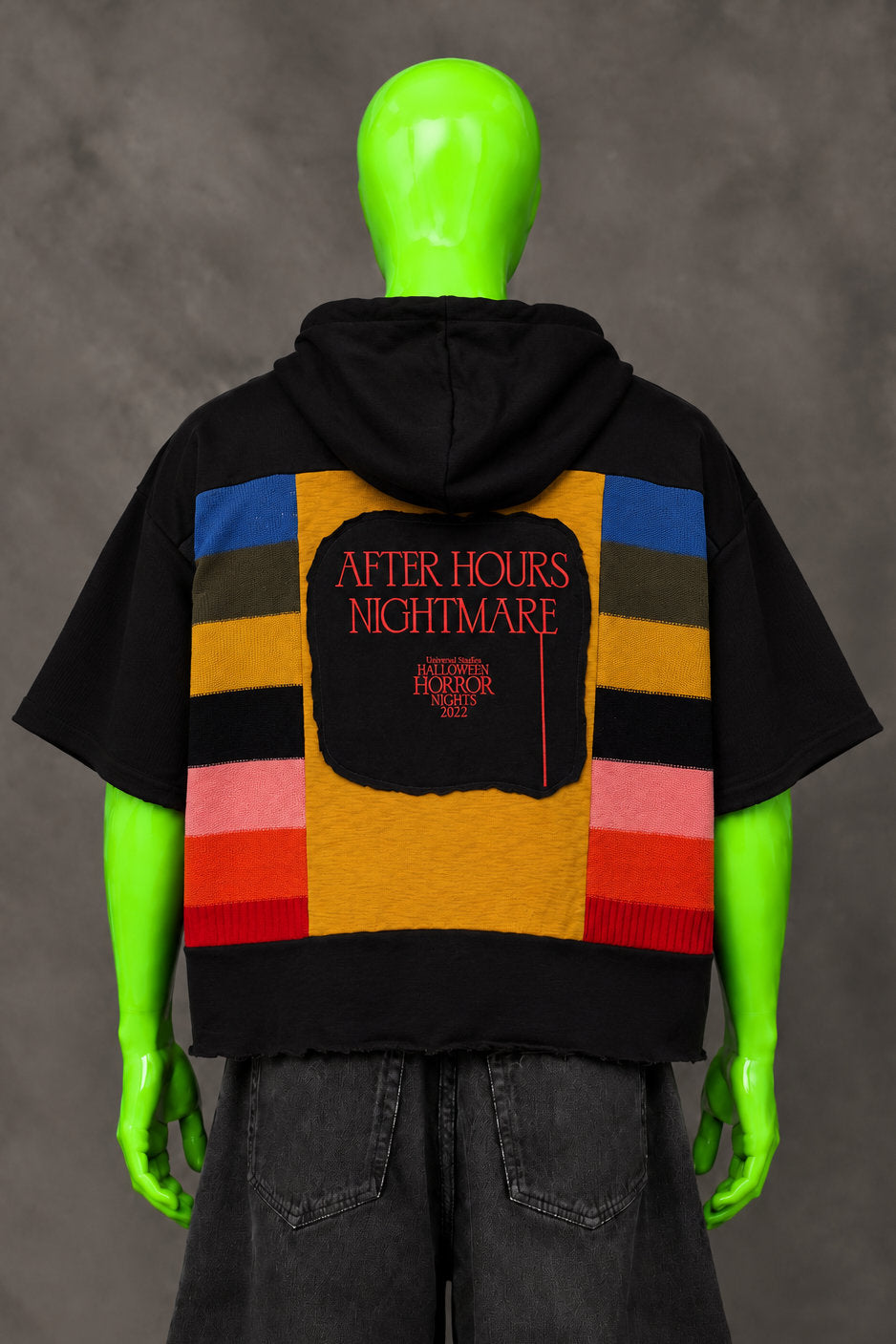 The Weeknd Halloween Horror Handmade Custom Reworked Hoodie | XL | 1 of 1 Streetwear | Cut & Sew