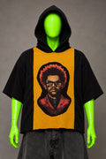 The Weeknd Halloween Horror Handmade Custom Reworked Hoodie | XL | 1 of 1 Streetwear | Cut & Sew