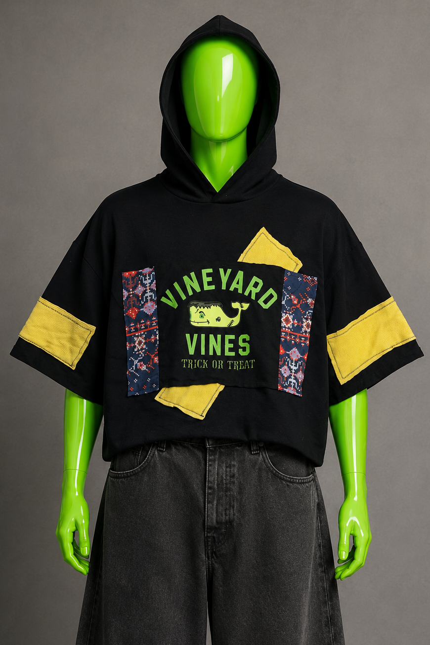 Vineyard Vines Reworked Halloween Hoodie – Y2K Aesthetic | Preppy Streetwear