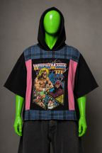 WrestleMania VI WWE Upcycled Hoodie – Grunge Streetwear | Y2K Style | 1of1