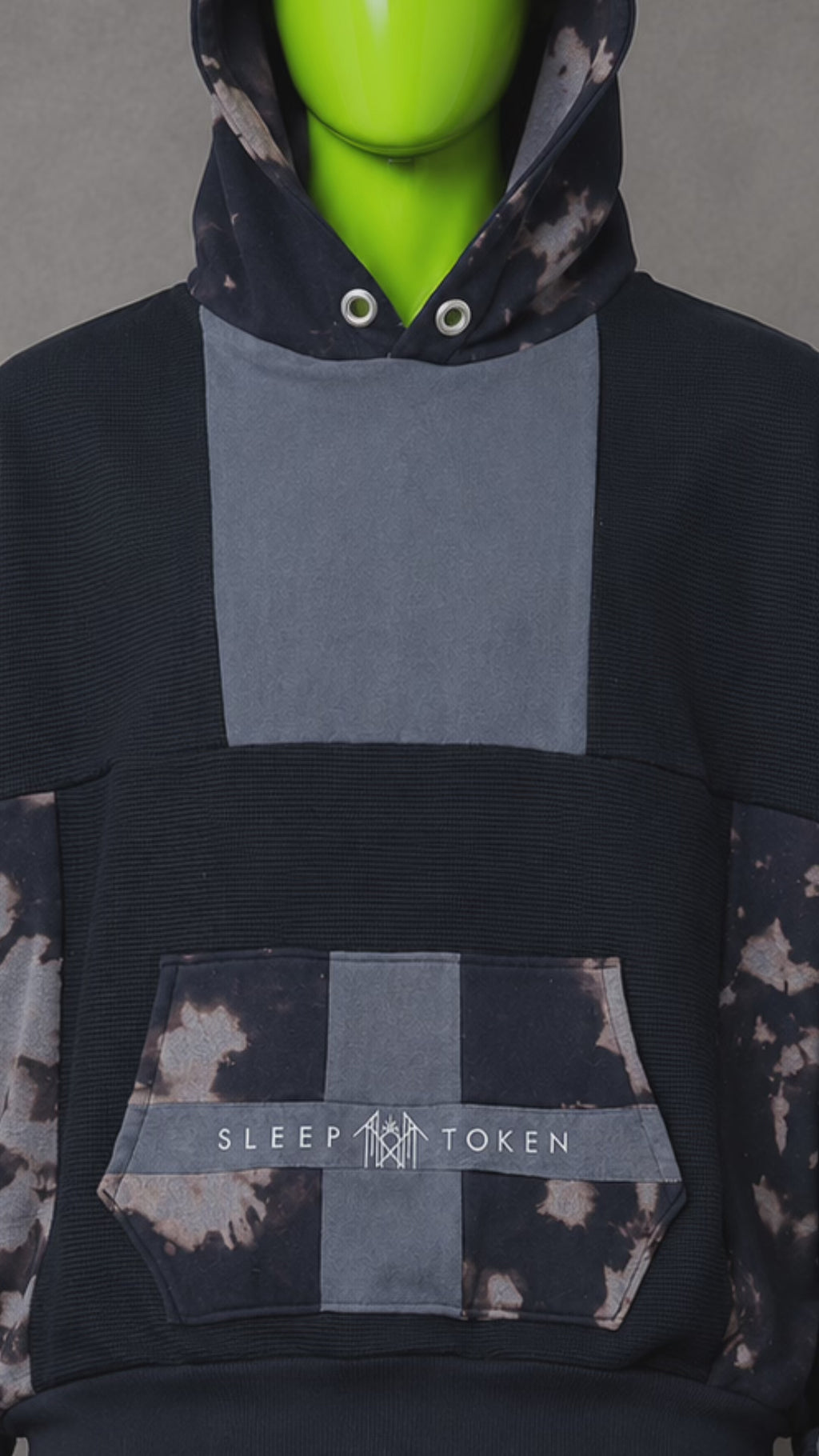 Sleep Token Distressed Hoodie – Metal Streetwear | Y2K Grunge | Festival Fit