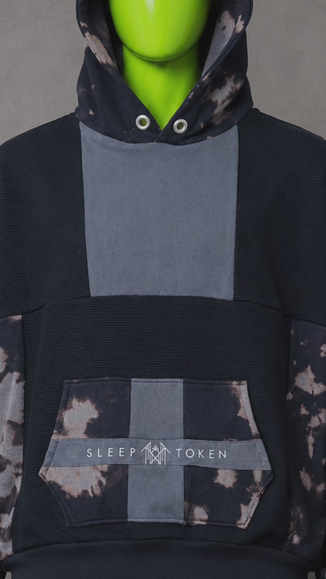 Sleep Token Distressed Hoodie – Metal Streetwear | Y2K Grunge | Festival Fit