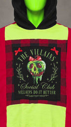 Disney Villains Halloween Horror Handmade Custom Reworked Hoodie | XL | 1 of 1 Streetwear | Cut & Sew