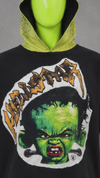 HELLSTAR Frankenkid Reworked Patchwork Hoodie –  Horror Streetwear | Unisex
