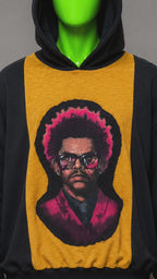 The Weeknd Patchwork Hoodie – Horrorcore Aesthetic | Halloween Streetwear | 1of1