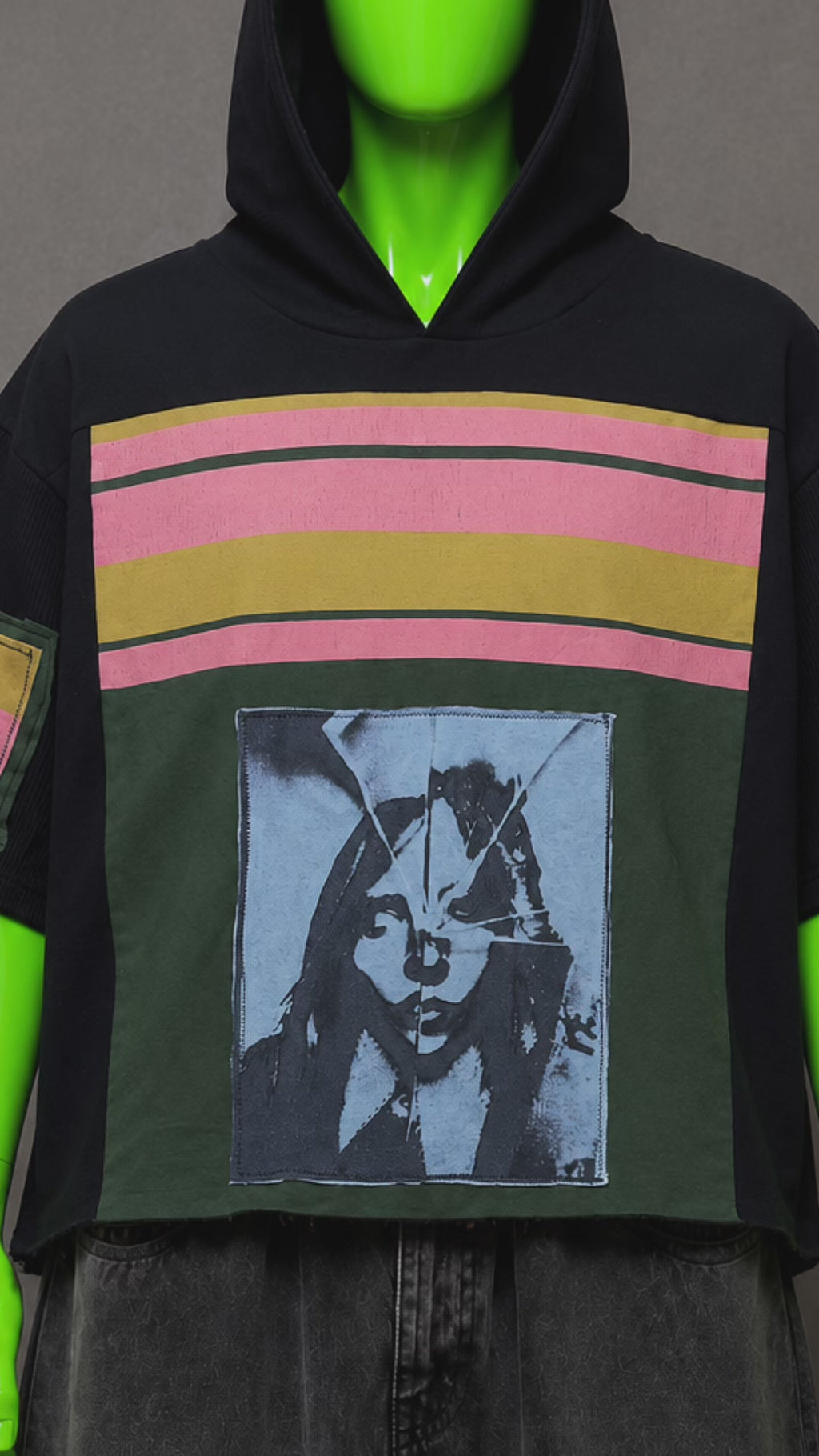 Lady Gaga Oversized Hoodie – Alt Streetwear | Grunge Style | Reworked Unisex