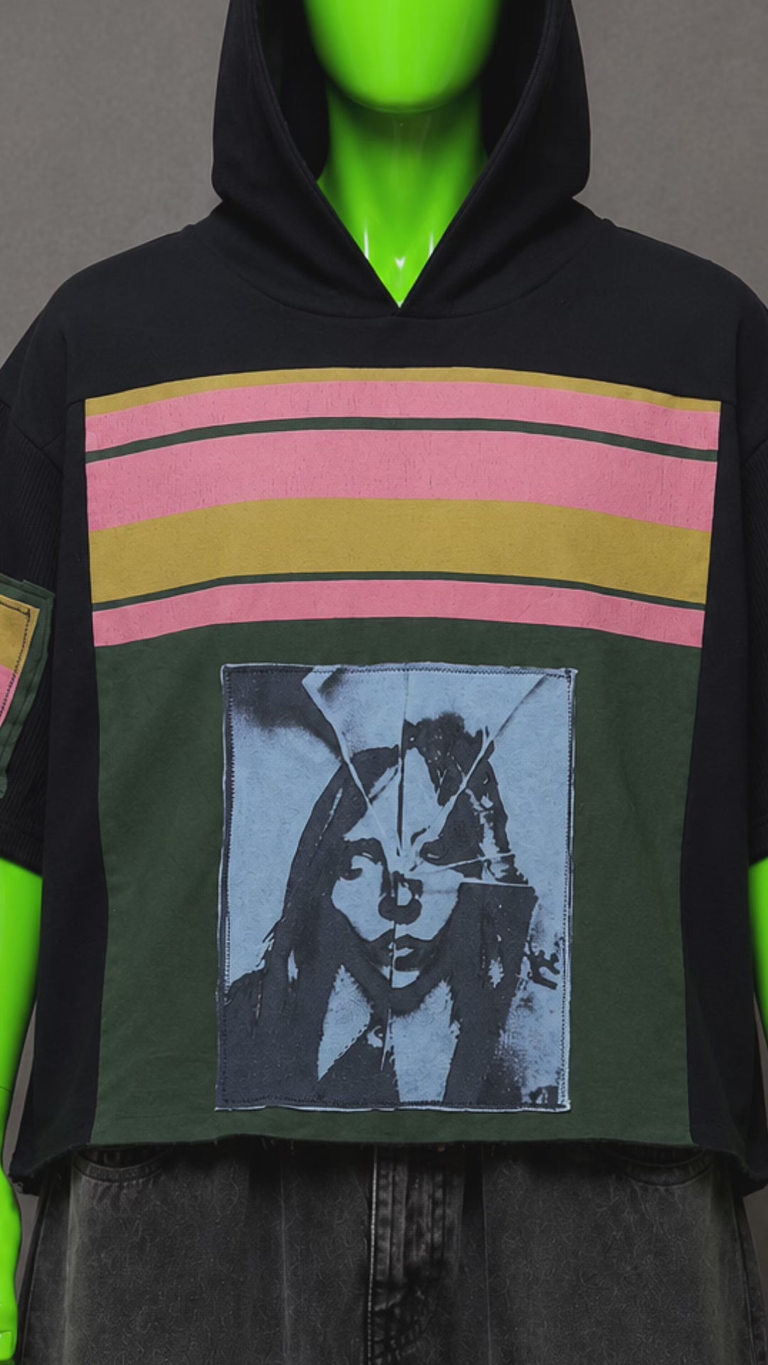 Lady Gaga Oversized Hoodie – Alt Streetwear | Grunge Style | Reworked Unisex