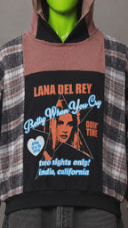 Lana Del Rey Patchwork Sweatshirt – Streetwear | Y2K Grunge | Unisex