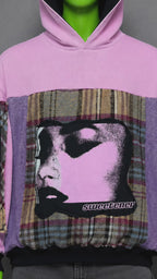 Ariana Grande Upcycled Hoodie – Y2K Throwback Streetwear | Vintage Aesthetic